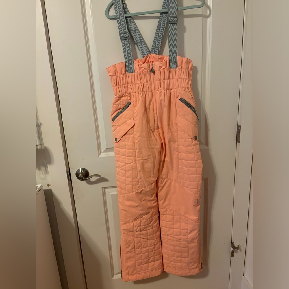 Free People Movement All Prepped Bib Ski Pants - Watermelon